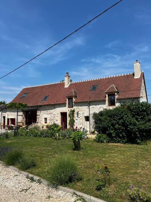Longere Berrichonne, Calme Absolu, 13 Personnes Saint-Pierre-les-Etieux Exterior foto